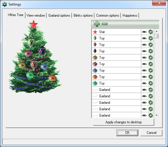 Download free Xmas Tree Constructor by Decortop software v.2.0.2